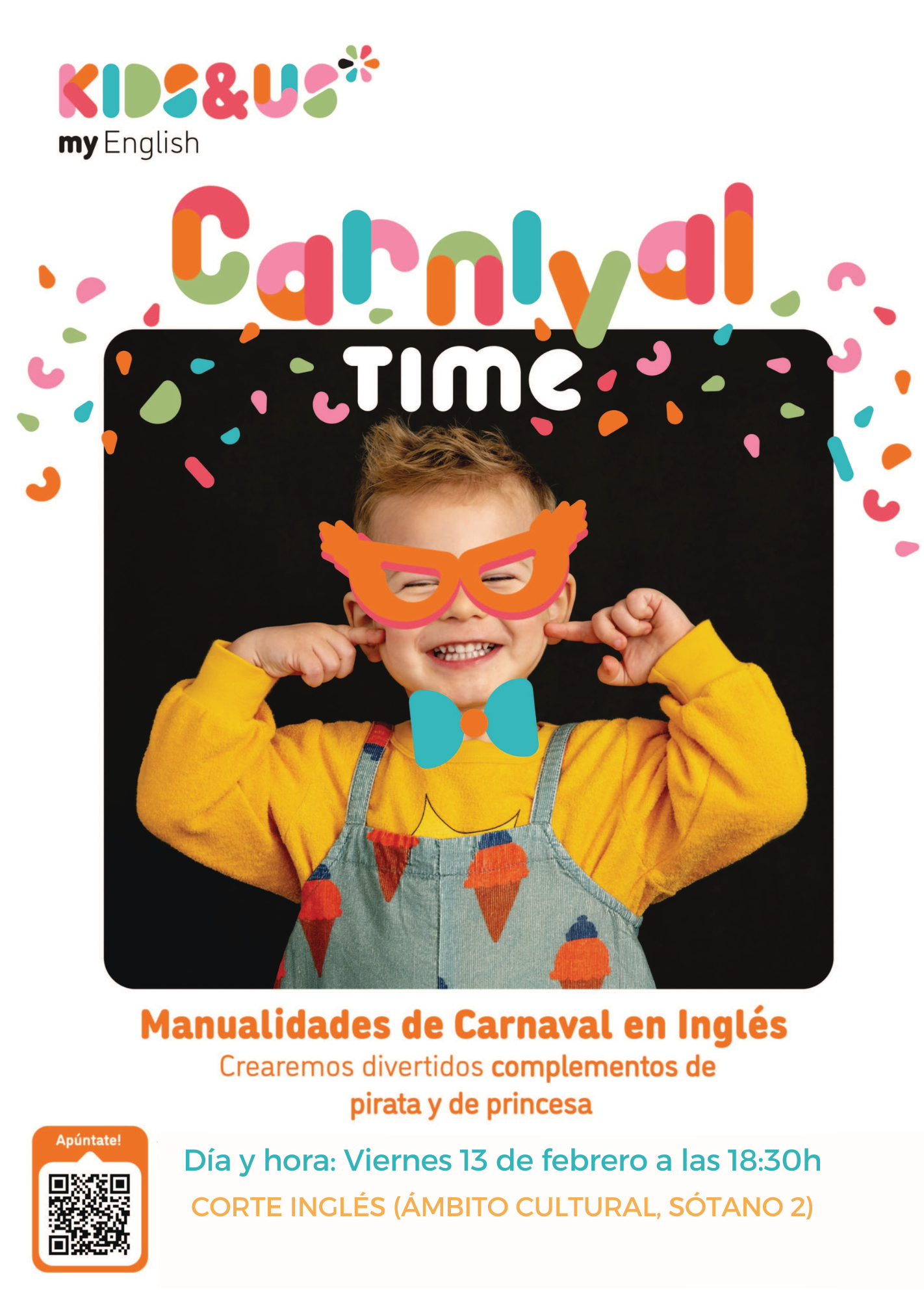 TALLER KIDS&US: Carnival Time